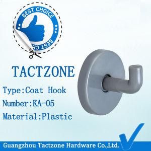 Factory Directly Toilet Bathroom Cubicle Accessories Cloth Plastic Furniture Hook