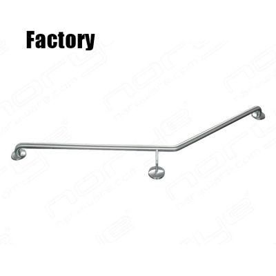 Stainless Steel Brushed Bathroom Safety Disabled Toilet Grab Bar Wall Mounted