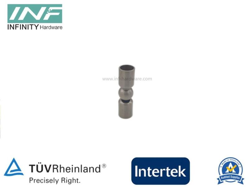 Brass Tube to Tube Connector for Glass Fitting with Adjustable and Movable Function