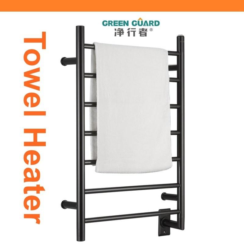 Chromed Gloss Polished SUS Towel Warmer Rack Towel Heater