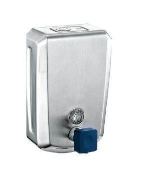 Sanitary Hotel Rooms Manual Single Wall Mount Liquid Soap Dispenser
