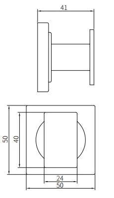 Big Sale Bathroom Accessories Stainless Steel Robe Hook (22-701-200424-E2)