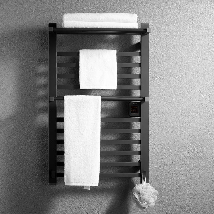 Kaiiy Aluminum Heated Towel Rail Hot Water Radiator Towel Dryer Electric Heated Towel Bar Rack