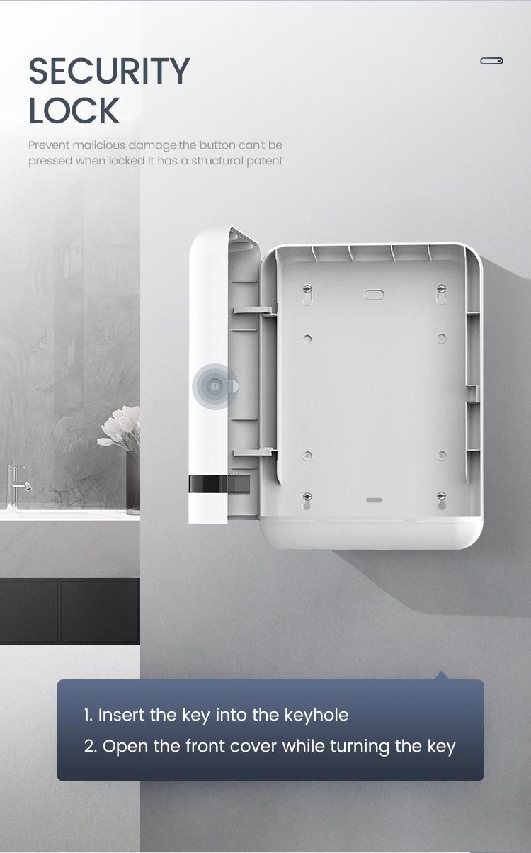 Saige New High Quality Plastic Jumbo Toilet Paper Dispenser Hand Paper Dispenser