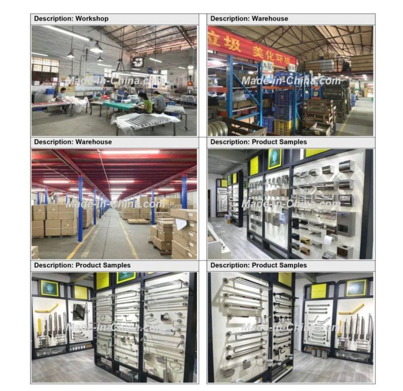 Big Sale Bnh-19020 (Left/Right) Stainless Steel L-Shape Wall to Wall Grab Bar Safety Handrail