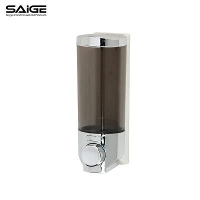 Saige 350ml Wall Mounted Manual Plastic Hand Sanitizer Soap Dispenser