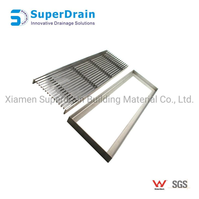 Durable SUS Linear Grating Cover for Corrosive Industry