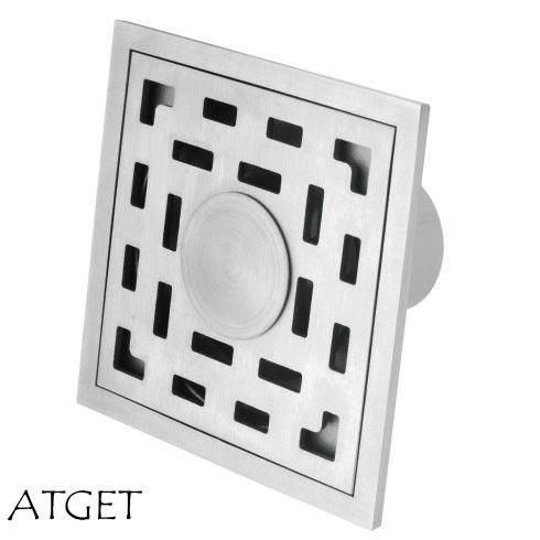 Pd-3649 Bathroom Accessories 100mm*100mm Stainless Steel Floor Drain