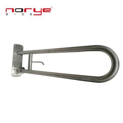 Hot Sale Accessories Folding Grab Bar for The Disabled Elderly Bathroom Wall Mount