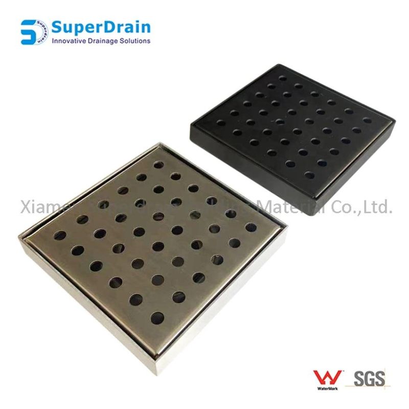 Stainless Steel Water Seal Bathroom Drainer Floor Drainage for Toilet