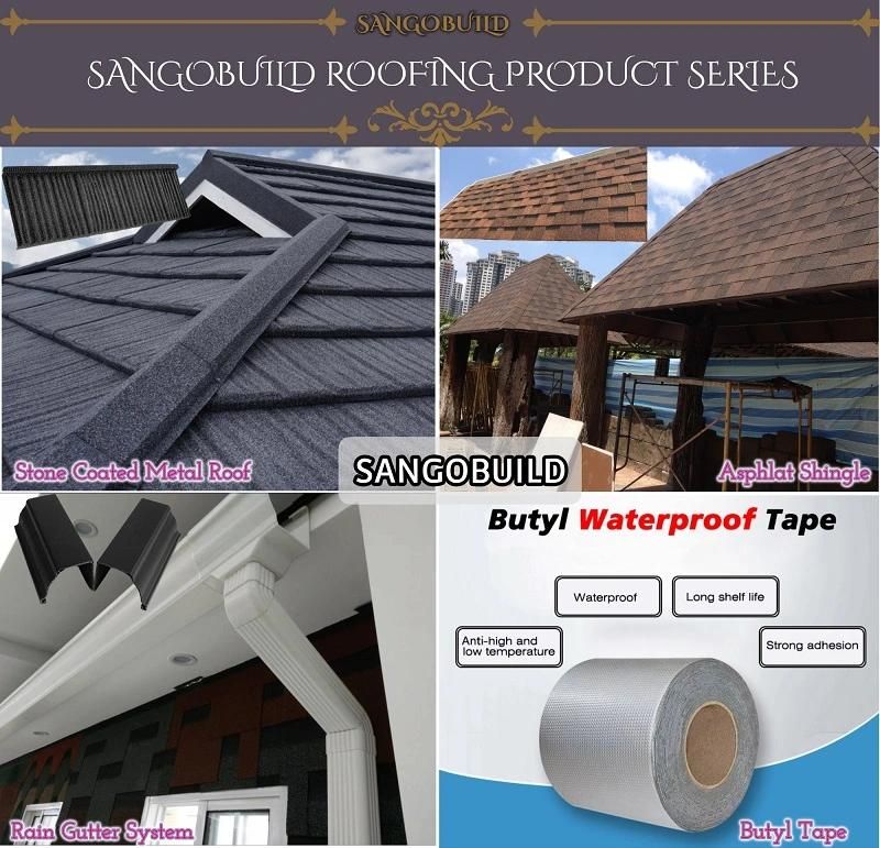 Kenya Ghana Roofing Materials Plastic PVC Water Rain Roof Gutter Drainage System for House