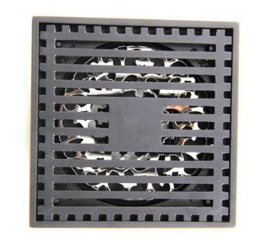 6&quot; Inch Brass Square Shower Drain Floor Drain