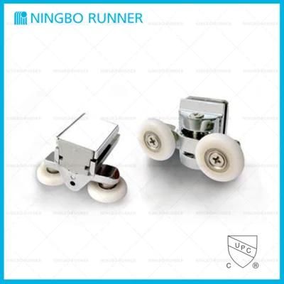 Zinc Alloy Sliding Shower Door Roller Bathroom Glass Sliding Door Roller