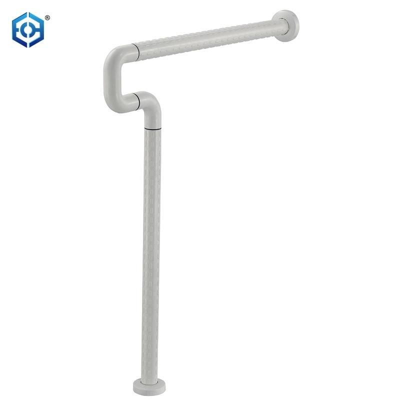 I Shape White or Yellow ABS Nylon Bathroom Grab Bar