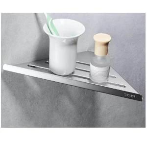 Wall Mounted Bathroom Corner Tray 304 Stainless Steel