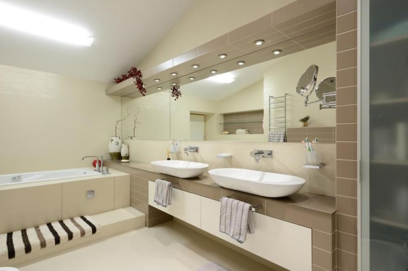 Brass Bathroom Accessories Chrome Finishing Double Chrome Towel Bar (NC8009)