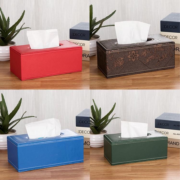 Hot Sale Customized PU Tissue Box