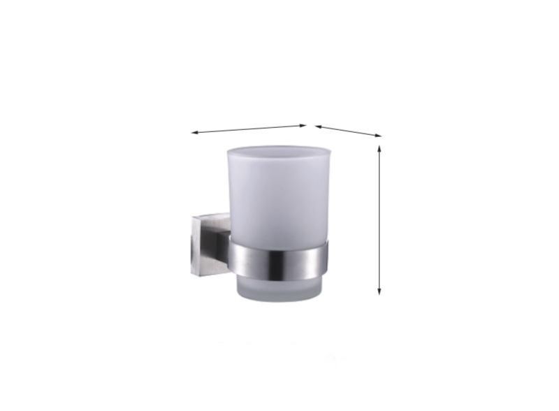 Single Toothbrush Cup Tumbler Holder Modern