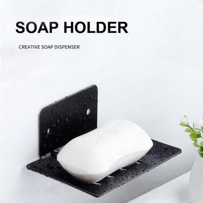 New Style High End Simple Stainless Steel Holder Bathroom Soap Dish Ecofriendly Soap Holder