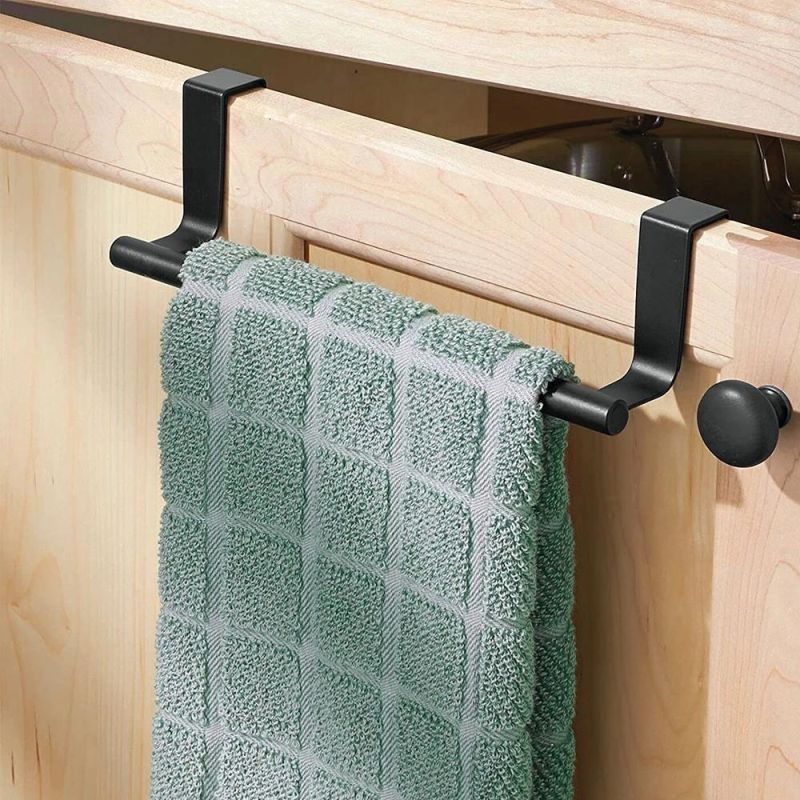 Towel Hanger Door Fashion Design Kitchen Cabinet Stainless Steel Hanger