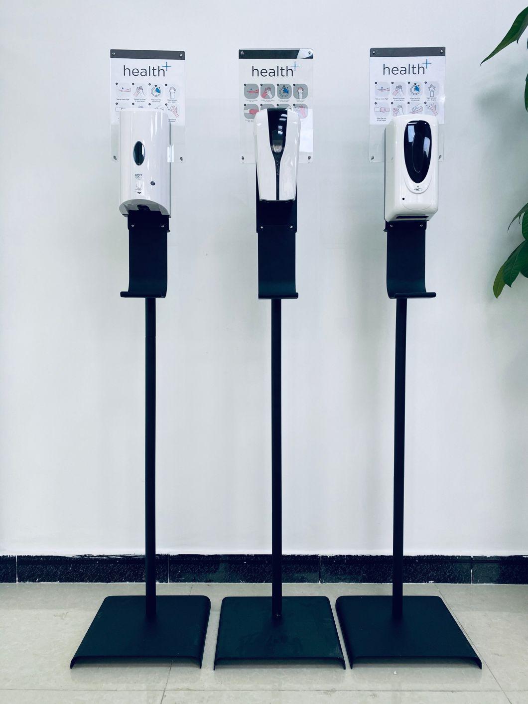 1000 Ml DC or Battery Movable Floor Standing Automatic Spray Soap Dispenser Without Adjustable Height