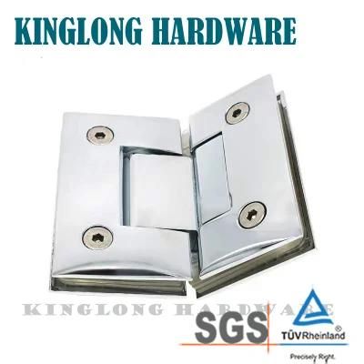 Stainless Steel /Brass/Zinc Alloy 135 Degree Bathroom Glass Fittings Shower Room Accessories Door Shower Hinge
