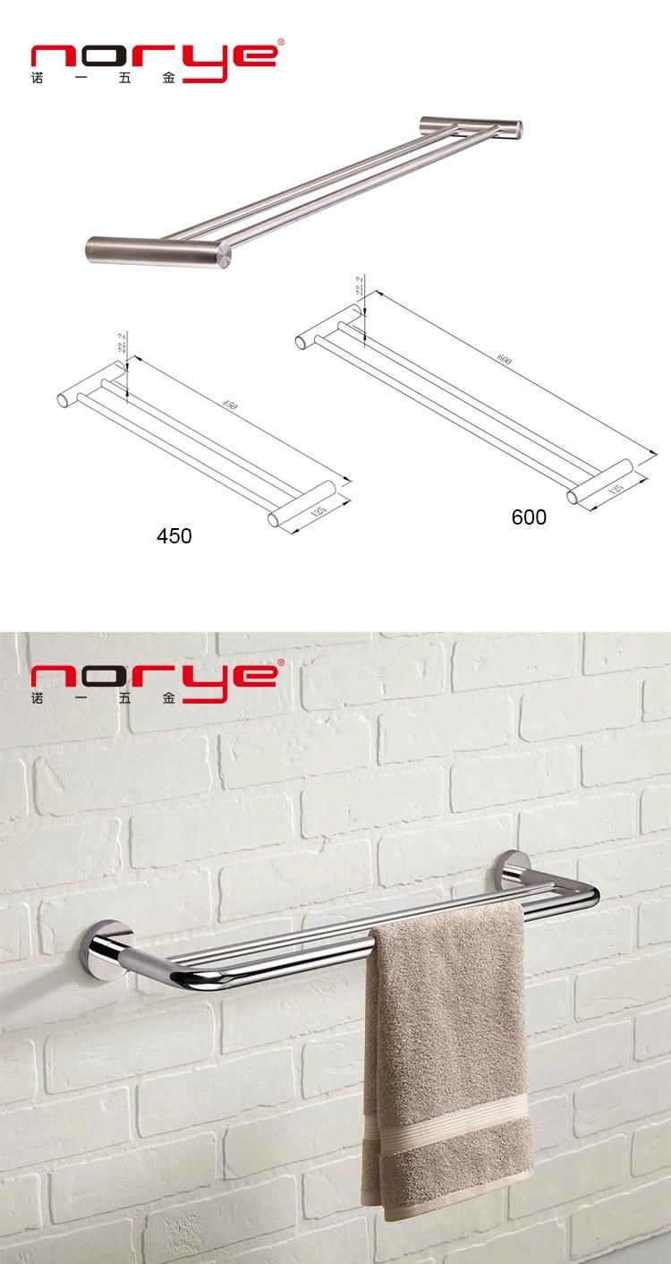 Towel Bar Washroom Accessories Towel Rack Wall Mounted for Bathroom