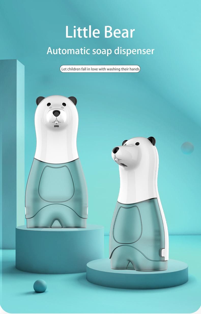 Saige 350ml USB Rechargeable Refillable Best Automatic Sensor Cute Foaming Soap Dispenser