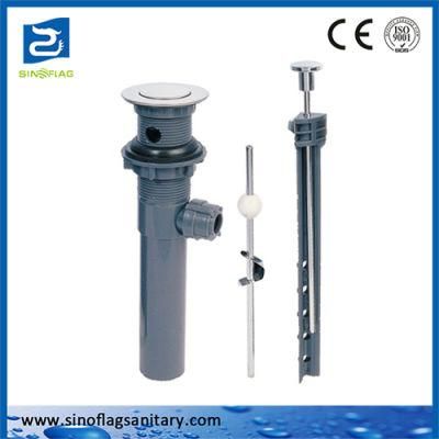 Cupc Complete Assembly Bathroom Lavatory Plastic Pop up Basin Drain