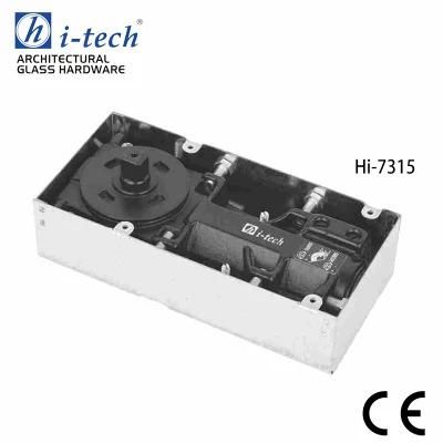 Hi-7315 Stainless Steel Cover Casting Model Glass Sliding Door Floor Spring