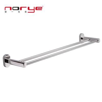 Stainless Steel Double Bar Towel Rail for Bathroom Accessories