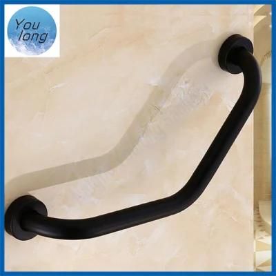 Bathroom Elderly Shower Grab Bars Rails Stainless Steel Bathtub Black Grab Bar