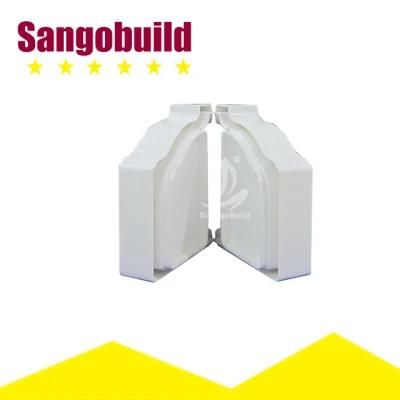 Anti-Leaking 5.2inch Rain Gutter Cap Never Fad PVC Gutters Building Material Kenya