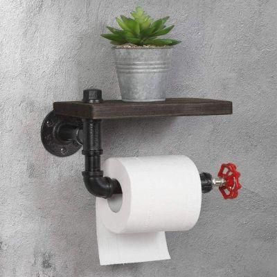 DIY Toliet Roll Paper Holder, Bathroom Tissue Holder Shelf