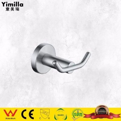 Wholesale 304ss Robe Hook Wall Mounted Nickel Brush Robe Hook