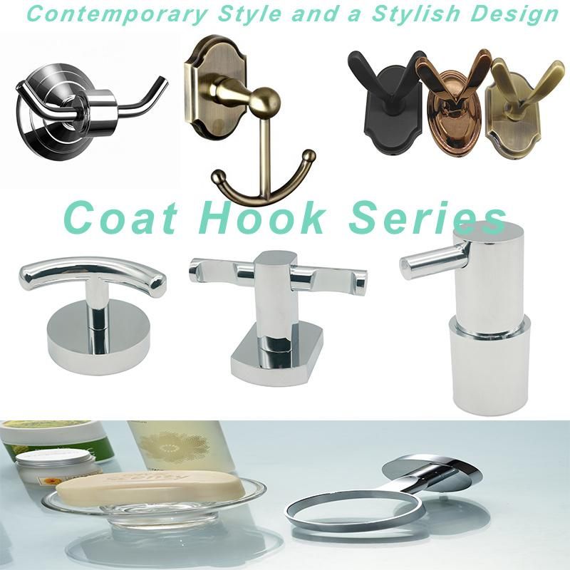 Contemporary Style Stylish Design Bathroom Hardware Coat Hook/Bathroom Hook/Clothes Hanger