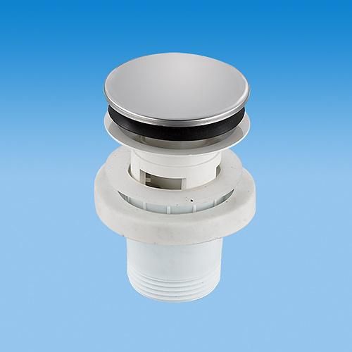 Popup Click Clack Plastic Water Plumbing Fitting Basin Waste Drainer Sanitary Ware (ALXS0112)
