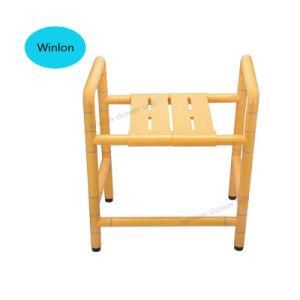 Hot Sale Factory Price Potty and Shower Nylon and Stainless Shower Seat Hospital Disabled Shower Chair for The Elderly